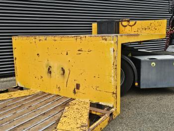EKW KUIP / LOWBED / STEERING AXLE / TIEFBETT